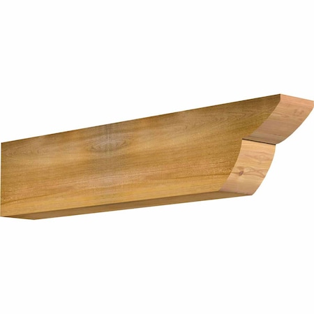 Ekena Millwork Crestline Rough Sawn Rafter Tail, Western Red Cedar, 6"W x 10"H x 48"L RFT06X10X48CRE00RWR